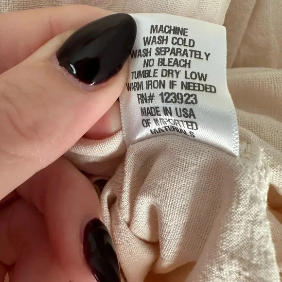 LACAUSA Lucky Jumpsuit in Toasted Mineral Wash; Size Small. - Picture 8 of 10